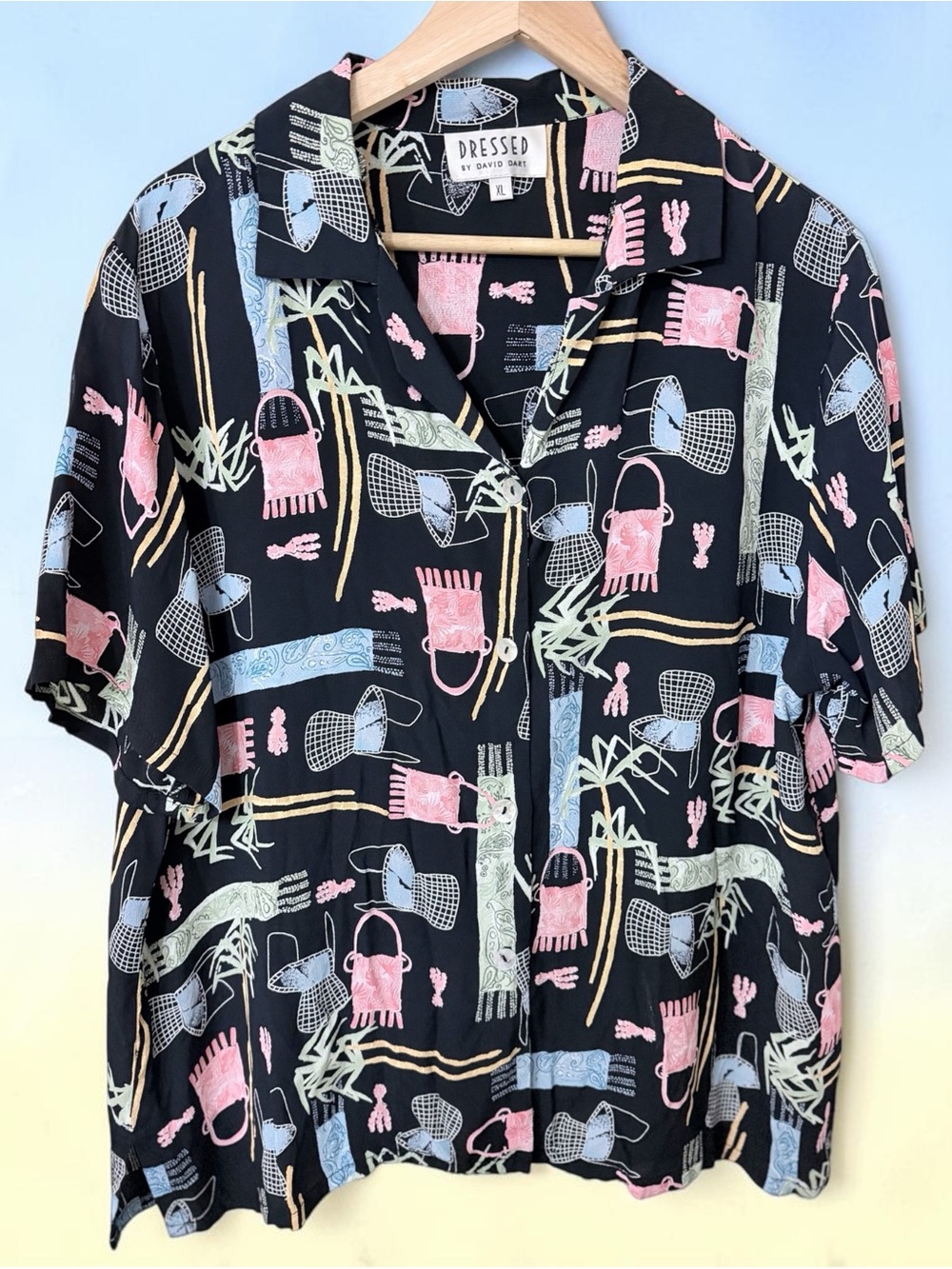 Dressed by David Dart Vintage Top XL